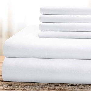 BYSURE Hotel Luxury Bed Sheets Set 6 Piece