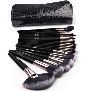 Callica Cosmetic Brushes, 24PCS Professional Premium Cosmetic Makeup Brush Set