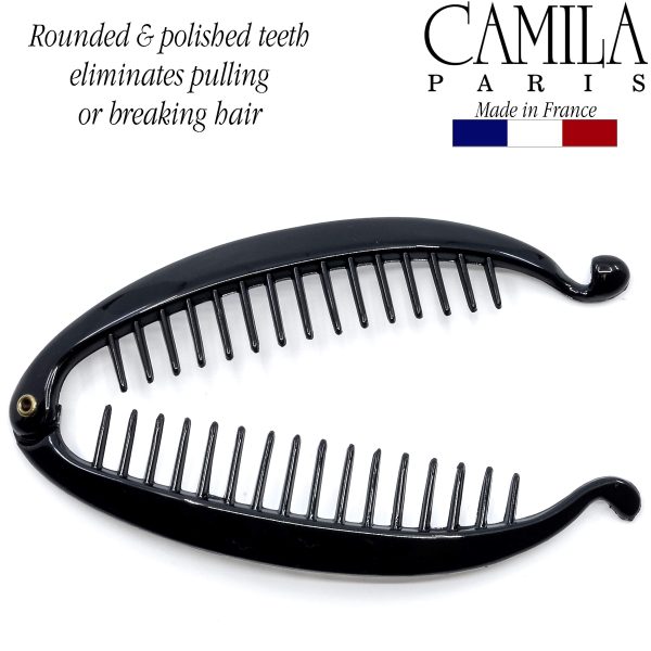 Camila Paris French Banana Clip Hair Comb Classic Girls