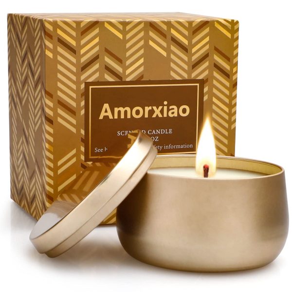 Candles, Orange Blossom & Vetiver Stress Relief Gifts for Mom