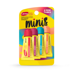 Carmex Daily Care Minis Moisturizing Lip Balm Tubes with SPF 15