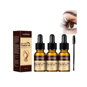 Castor Oil Eyelash Growth Serum - 100% Pure Cold Pressed Castor Oil
