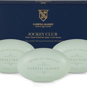 Caswell-Massey Triple Milled Jockey Club Luxury Bath Soap Set
