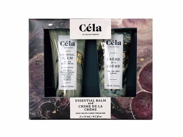 Céla Skin Care Essential Balm, Coconut/Bergamot Oil Moisturizer