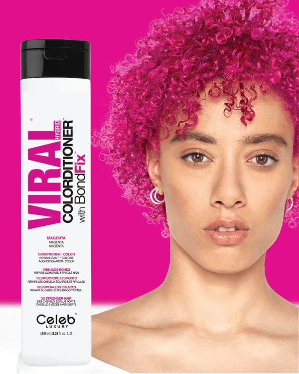 Celeb Luxury Viral Colorditioner: Magenta Color Depositing Conditioner