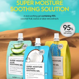 CELEBEAU - Super Moisture Coconut Soothing Gel - 95% Coconut Extract