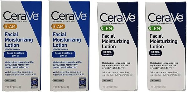 CeraVe Travel Size Toiletries Skin Care Set | Contains CeraVe Moisturizing Cream