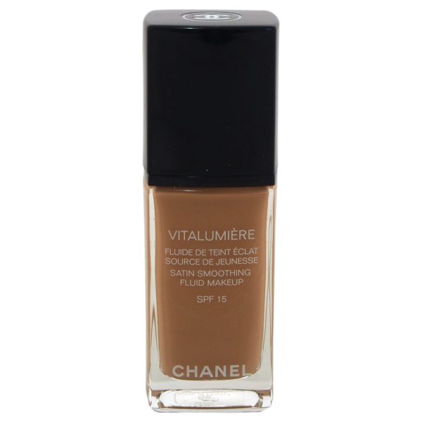 Chanel Vitalumiere Satin Smoothing Fluid Makeup SPF 15