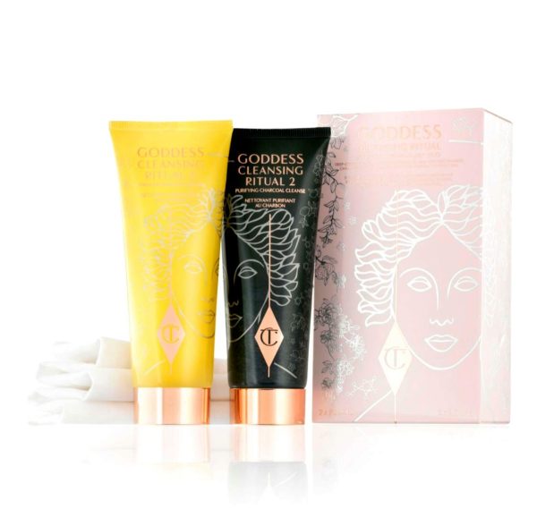 Charlotte Tilbury Goddess Cleansing Ritual. Two-step cleansing ritual