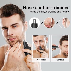 Charmount Nose Hair Trimmer with Cleaning Brush