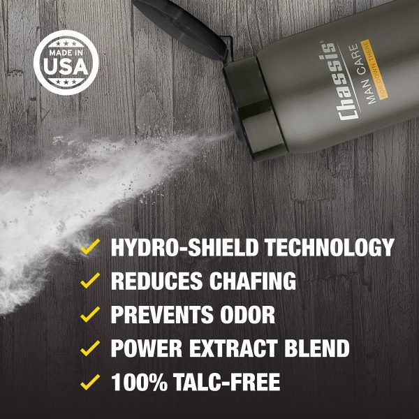 Chassis Ice Max Premium Body Powder for Men