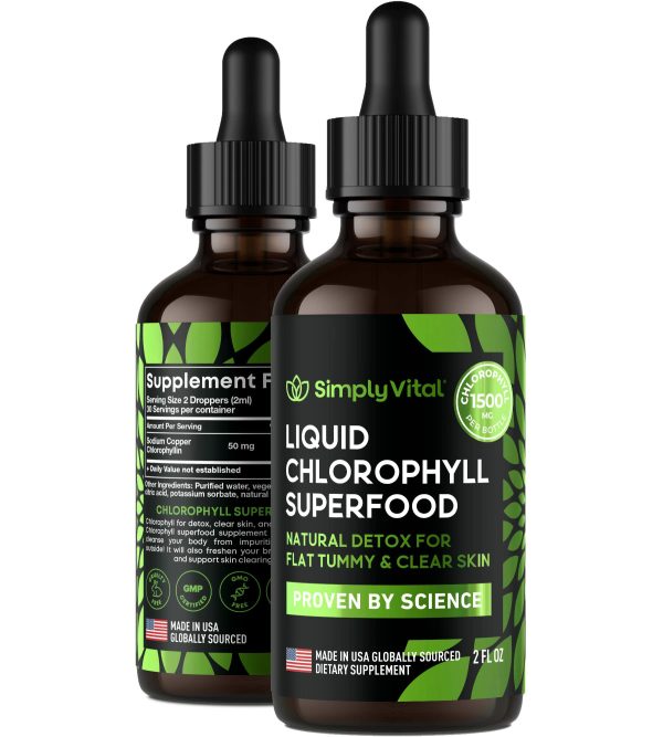 Chlorophyll Liquid Drops – Energy Boost