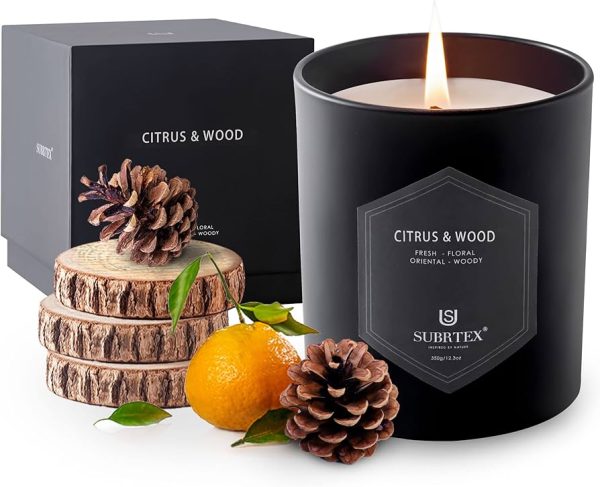 Citrus Aromatherapy Highly Scented Candle