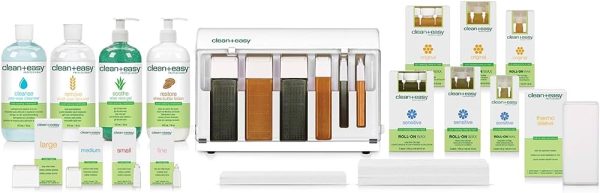 Clean + Easy Waxing Spa Full Service Kit