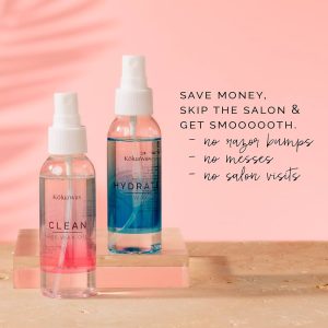 Clean & Hydrate At Home Waxing Kit Oils