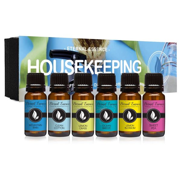 Clean Set of 6 Premium Grade Fragrance Oils