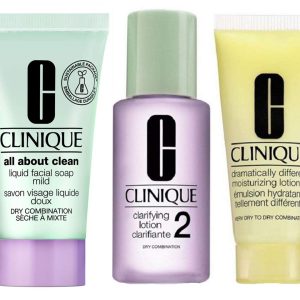 Clinique 3 Steps system for Dry / Dry Combination Skin Set