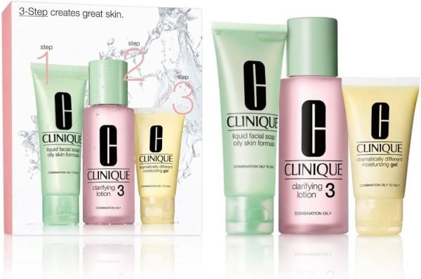Clinique 3 Steps system for Oily / Oily Combination Skin Set