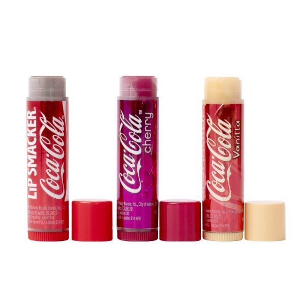 Coca Cola Vanilla and Original Coca Cola Trio Lip Balm Set