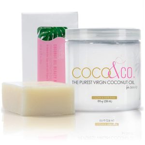 COCO & CO. Pure Coconut Oil Beauty Bar and Coconut oil