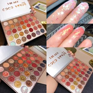 COCO VENUS Eyeshadow Palette 35 Pop Colors High Pigment Waterproof Eye