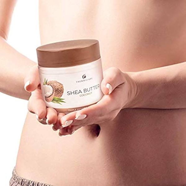 Coconut Oil Body Butter for Stretchmarks & Scars - Natural Skin Care