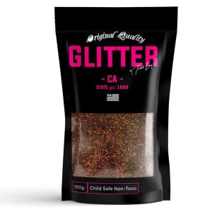 Coffee Holographic Premium Glitter – Multi-Purpose Cosmetic & Craft Dust Powder 100g