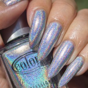 Color Club Halographic Hues Nail Polish, Multicolored, Harp On It