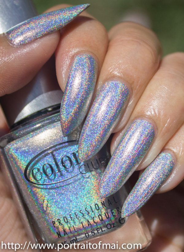 Color Club Halographic Hues Nail Polish, Multicolored, Harp On It