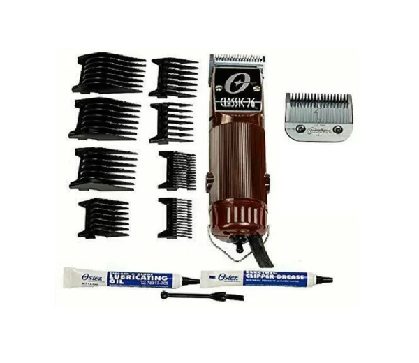 Combo New Oster Classic 76 Limited Edition Hair clipper SILVER