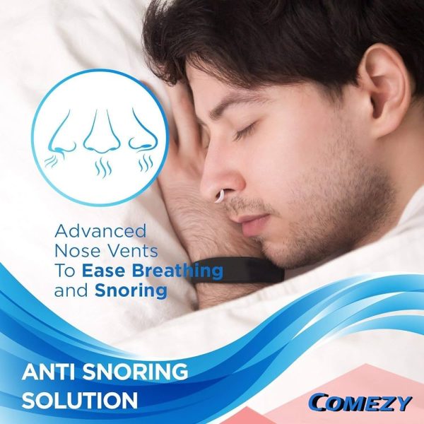 Comezy Anti Snoring Devices - 12 Stop Snoring Nose Vents For Travel