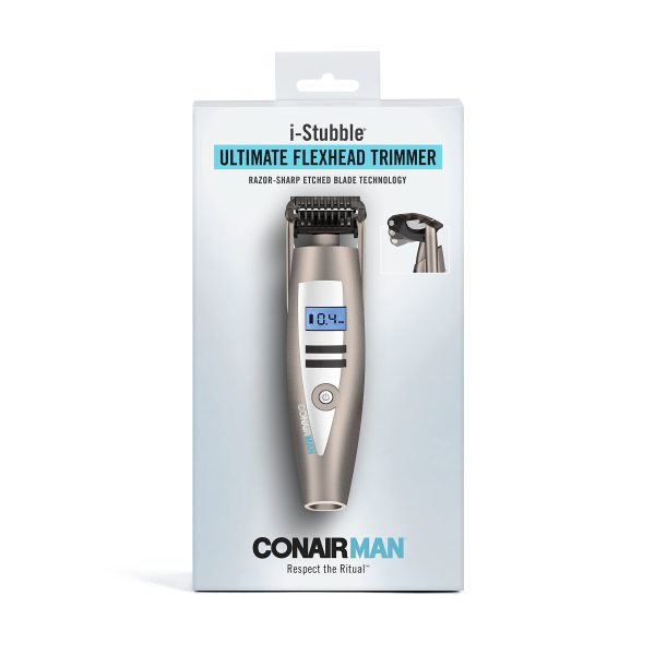 Conair Man i-Stubble Ultimate Flexhead Trimmer; Pivoting Flex Head