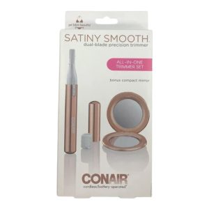Conair Satiny Smooth Cordless Ladies Dual Blade Precision Trimmer