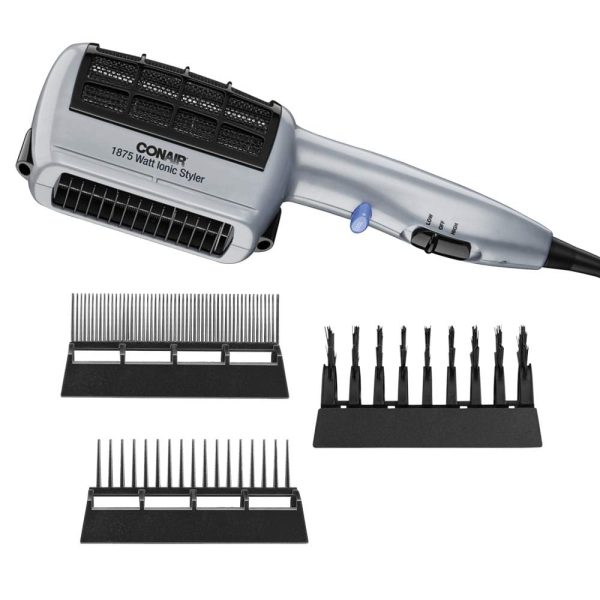 Conair Watt 3-in-1 Styling Hair Dryer with Ionic Technology, One Step Style and Dry