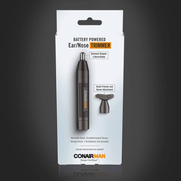 ConairMAN Battery-Powered Ear and Nose Hair Trimmer