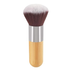 Contour Brush, Face Brush with Bamboo, Soft Foundation Brush