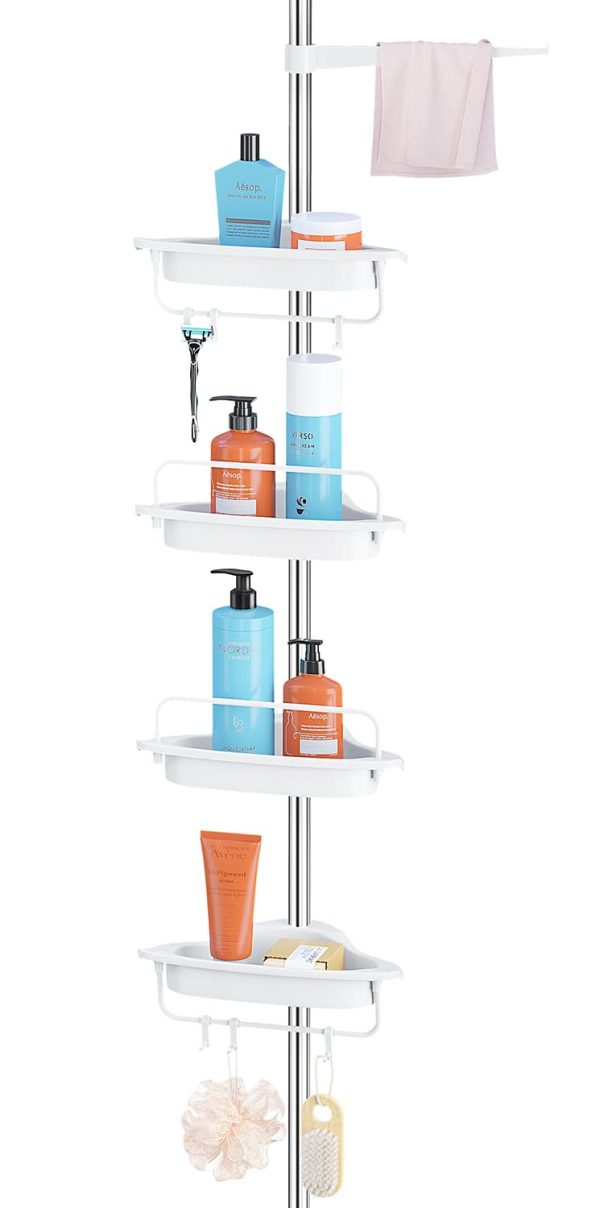 Corner Shower Caddy Tension Pole