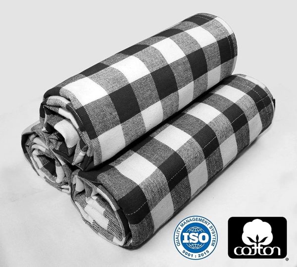 Cotton Craft - Set of 3 - Window Treatment Set