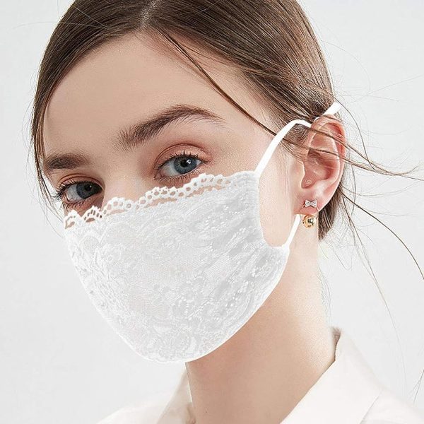 Cotton Mouth Covering For Women Reusable Decorative Style Safe