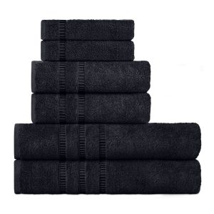 COTTONIA Luxury Black Makeup Towel