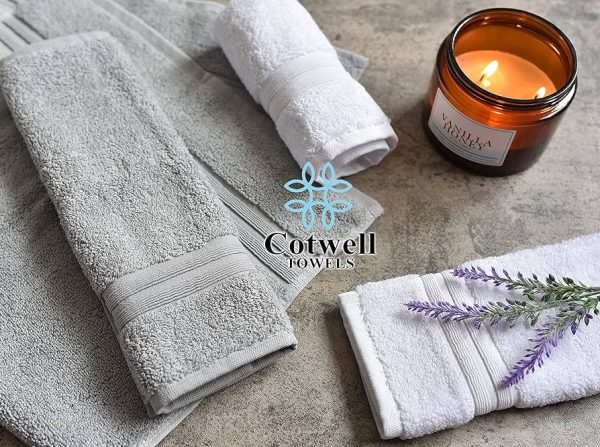 Cotwell Luxury Turkish Towels for Bathroom
