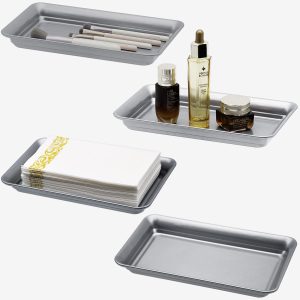 Countertop Storage Vanity Tray Dispenser