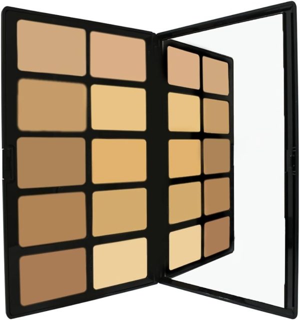 Cream Foundation Palette by Sacha Cosmetics, Best Pro Natural Matte Makeup