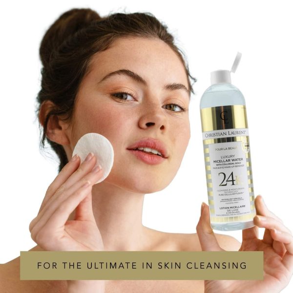 Cristian Laurent Luxury Micellar Water with Colloidal Gold Face