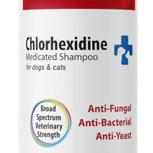 Curaseb Antifungal and Antibacterial Chlorhexidine Shampoo for Dog and Cats