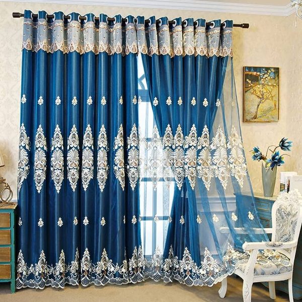 Curshimer Luxury Double Layer Blackout Curtain