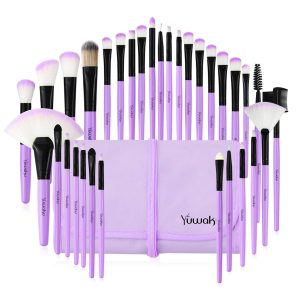 Daxstar Cosmetic Brushes Set Purple
