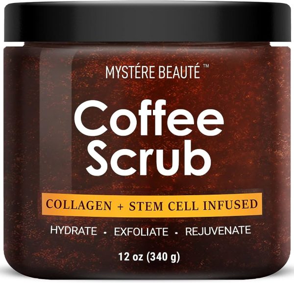 Deluxe Coffee Scrub - For Face & Body Exfoliation