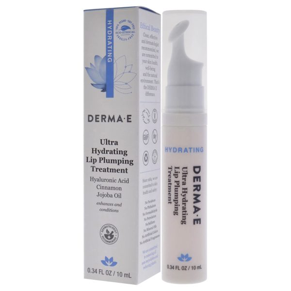 DERMA E Ultra Hydrating Lip Plumping Treatment