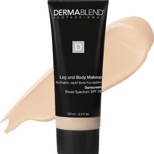 Dermablend Leg and Body Makeup, with SPF 25. Skin Perfecting Body Foundation